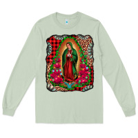 Matcha our lady of guadalupe christmas Long Sleeve Tee - Jasminsmagicworld