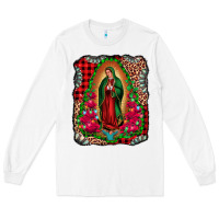 White our lady of guadalupe christmas Long Sleeve Tee - Jasminsmagicworld