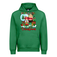 Emerald just a girl who loves christmas Urban Hoodie - CowGirlArtShop