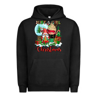 Just A Girl Who Loves Christmas Urban Hoodie | Teevron