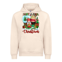 Sandshell just a girl who loves christmas Urban Hoodie - CowGirlArtShop