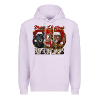 Lilac Merry Christmas Premium Hoodie - RanaPortraitStore