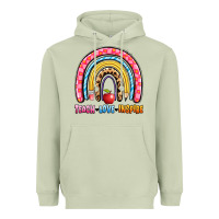 Matcha teach love inspire rainbow Heavyweight Hoodie - Artiststas
