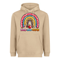 Mushroom teach love inspire rainbow Heavyweight Hoodie - Artiststas