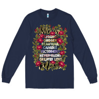 Navy she is mom Long Sleeve Tee - JahusDesignShop