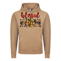 Vintage Coffee Christmas blessed mom Vintage Hoodie - JahusDesignShop
