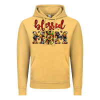 Vintage Mustard Christmas blessed mom Vintage Hoodie - JahusDesignShop
