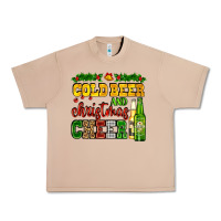 Burro cold beer and christmas cheer with beer bottles Urban Heavy Tee - AdoDesignShop