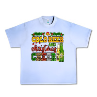 Grape Ice cold beer and christmas cheer with beer bottles Urban Heavy Tee - AdoDesignShop