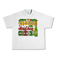 Lunar Rock cold beer and christmas cheer with beer bottles Urban Heavy Tee - AdoDesignShop