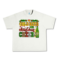 Pistachio cold beer and christmas cheer with beer bottles Urban Heavy Tee - AdoDesignShop