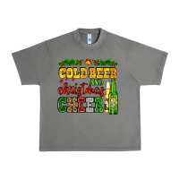 Tornado cold beer and christmas cheer with beer bottles Urban Heavy Tee - AdoDesignShop
