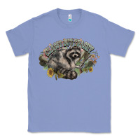 Colony Blue classy but trashy racoon Classic Tee - NancyCooperArtShop