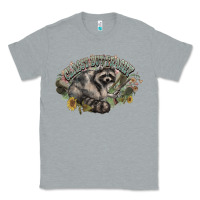 Heather Grey classy but trashy racoon Classic Tee - NancyCooperArtShop