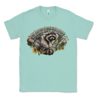 Seafoam classy but trashy racoon Classic Tee - NancyCooperArtShop