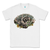White classy but trashy racoon Classic Tee - NancyCooperArtShop