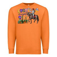 Carrot cosmic cowgirl Premium Sweatshirt - SublimationCraftShop
