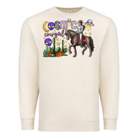 Sandshell cosmic cowgirl Premium Sweatshirt - SublimationCraftShop