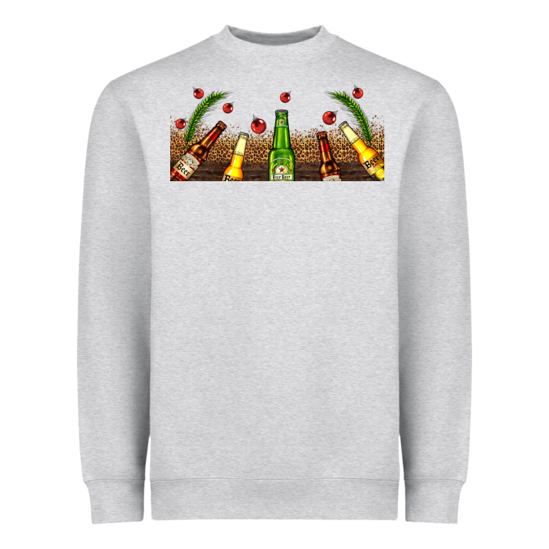 Beer Party For Christmas Heavyweight Sweatshirt by AdoDesignShop | Teevron
