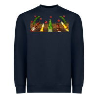 Navy beer party for christmas Heavyweight Sweatshirt - AdoDesignShop