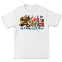 White be nice to the bus driver its a long walk home Premium Tee - texasbilliewilder