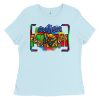 Baby Blue autism mimi Ladies Tee - Zillion Design Studio