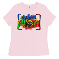 Bubblegum Pink autism mimi Ladies Tee - Zillion Design Studio