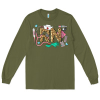 Army Green Western Registered Nurse Long Sleeve Tee - LillyAllenDesigns