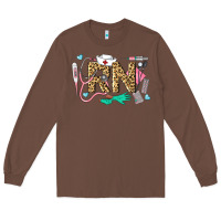 Chestnut Western Registered Nurse Long Sleeve Tee - LillyAllenDesigns