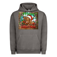 Pigment Tornado merry christmas heifer cow Urban Hoodie - CowGirlArtShop