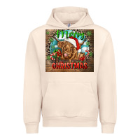 Sandshell merry christmas heifer cow Urban Hoodie - CowGirlArtShop