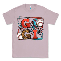 Lilac Baseball gigi leopard frame Classic Tee - LillyAllenDesigns