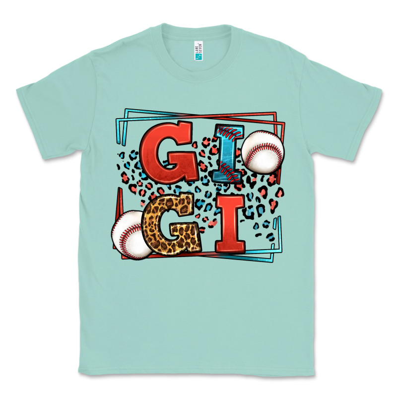 Baseball Gigi Leopard Frame Classic Tee by LillyAllenDesigns | Teevron