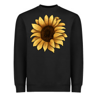 Black sunflower Heavyweight Sweatshirt - JahusDesignShop