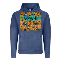 Vintage Denim blessed mom Vintage Hoodie - JahusDesignShop