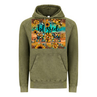 Vintage Olive blessed mom Vintage Hoodie - JahusDesignShop