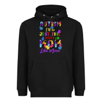Black autism i'll be just fine with a mom like mine Heavyweight Hoodie - Artiststas