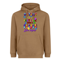 Toasted Coconut autism i'll be just fine with a mom like mine Heavyweight Hoodie - Artiststas