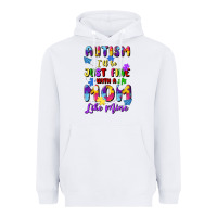 White autism i'll be just fine with a mom like mine Heavyweight Hoodie - Artiststas