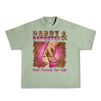 Oil Green daddy and daughter best friends for life Urban Heavy Tee - Artiststas