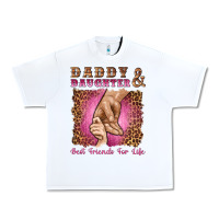 White daddy and daughter best friends for life Urban Heavy Tee - Artiststas