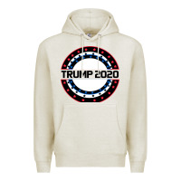 Oatmeal Heather Trump 2020 Premium Hoodie - Bettercallsaul