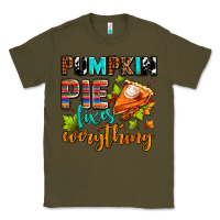 Army Green pumpkin pie fixes everything Classic Tee - AdoDesignShop