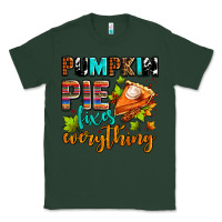 Sports Green pumpkin pie fixes everything Classic Tee - AdoDesignShop