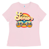 Bubblegum Pink senior 2024 Ladies Tee - JahusDesignShop