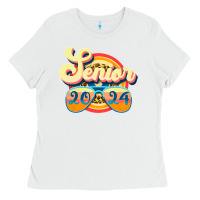 White senior 2024 Ladies Tee - JahusDesignShop