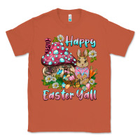 Copper happy easter y'all rabbit Classic Tee - BarkalooDesign