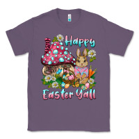 Lavender happy easter y'all rabbit Classic Tee - BarkalooDesign