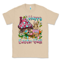 Mushroom happy easter y'all rabbit Classic Tee - BarkalooDesign