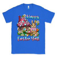 True Royal happy easter y'all rabbit Classic Tee - BarkalooDesign